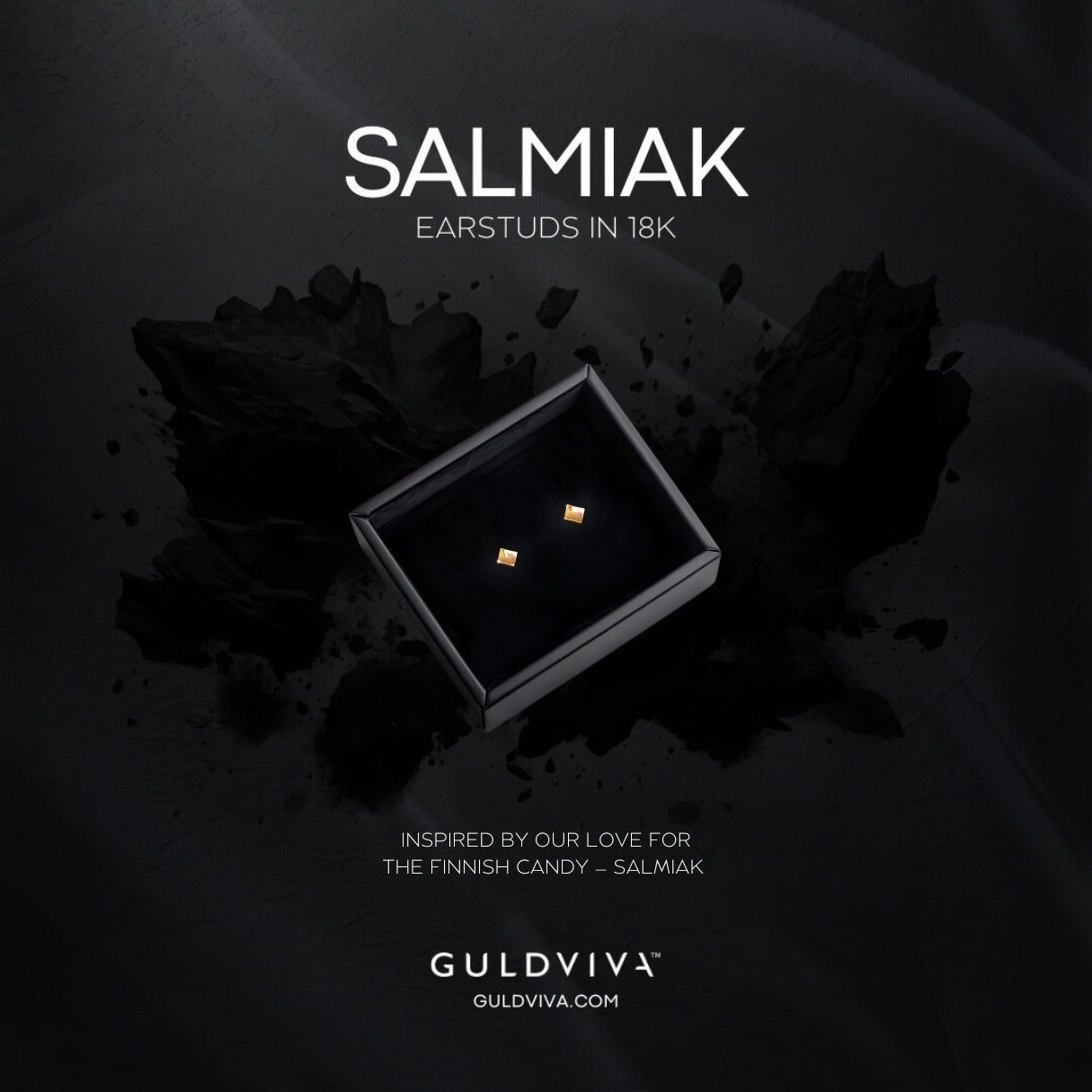 SALMIAK 18K Ohrstecker